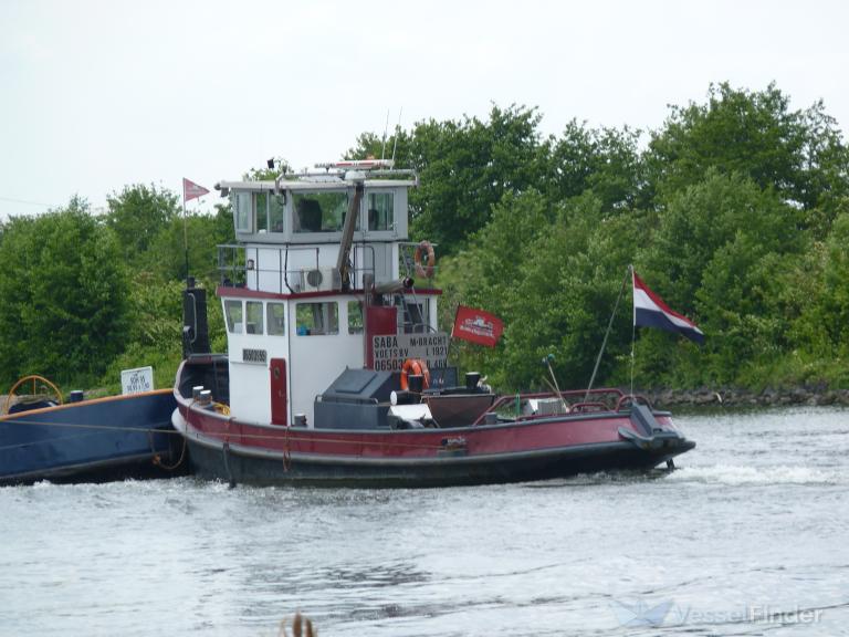 saba (Cargo ship) - IMO , MMSI 244730617, Call Sign PB5945 under the flag of Netherlands