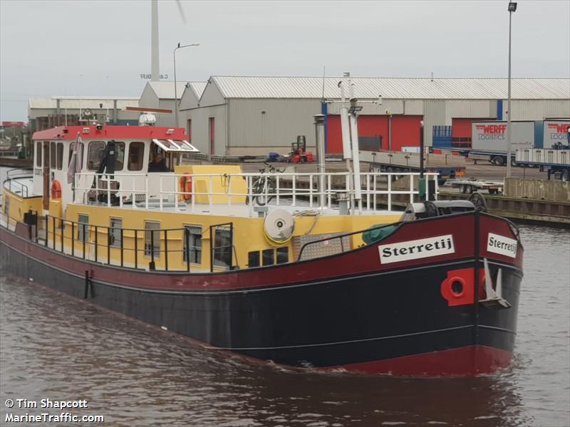 sterretij (Passenger ship) - IMO , MMSI 244740819, Call Sign PE5312 under the flag of Netherlands