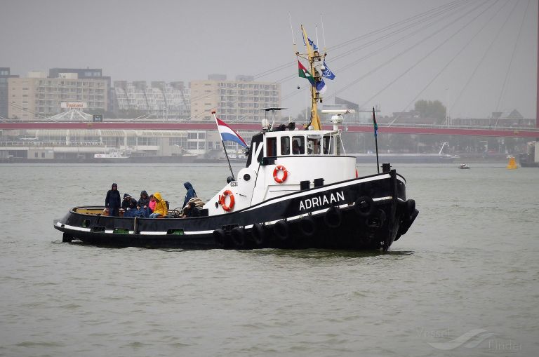 adriaan (Tug) - IMO , MMSI 244770332, Call Sign PD4492 under the flag of Netherlands