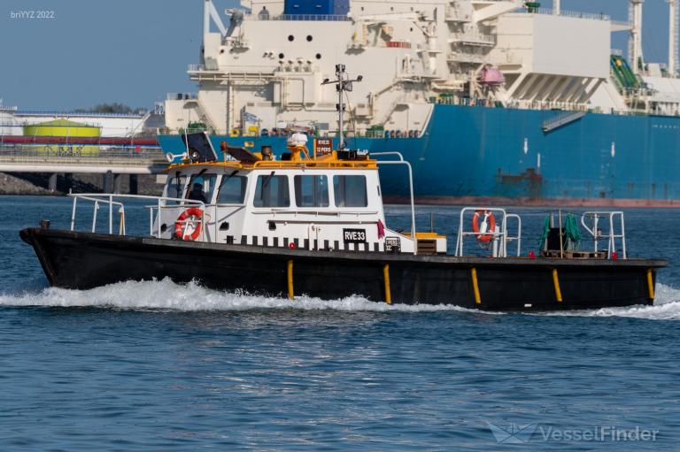 rve 33 (Dredging or UW ops) - IMO , MMSI 244780976, Call Sign PD5134 under the flag of Netherlands
