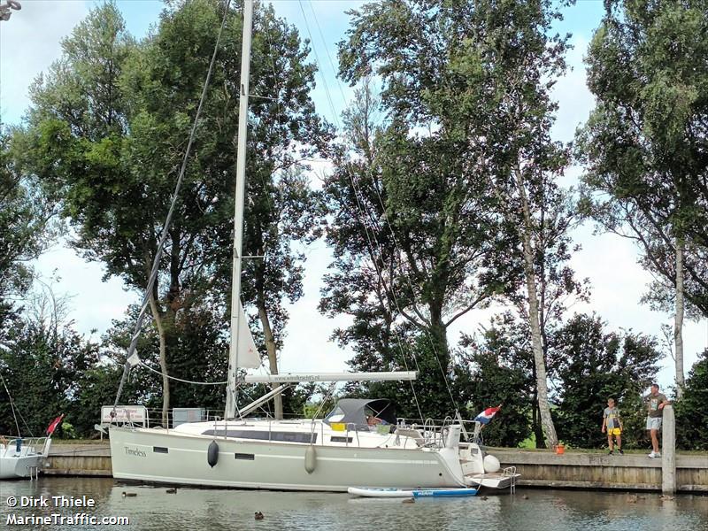 timeless (Sailing vessel) - IMO , MMSI 244850897, Call Sign PA6954 under the flag of Netherlands