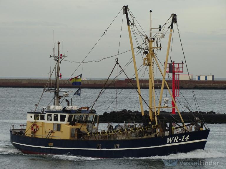 wr14 joost (Fishing Vessel) - IMO 8431463, MMSI 245253000, Call Sign PDGH under the flag of Netherlands