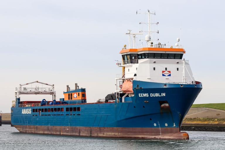 eems dublin (General Cargo Ship) - IMO 9613642, MMSI 246788000, Call Sign PCKG under the flag of Netherlands