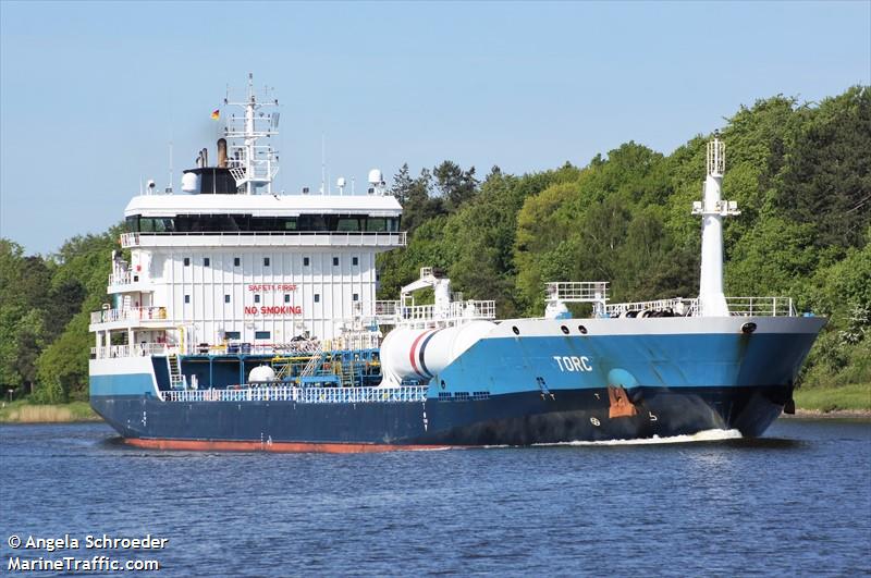 torc (Chemical/Oil Products Tanker) - IMO 9544683, MMSI 248409000, Call Sign 9HA2351 under the flag of Malta