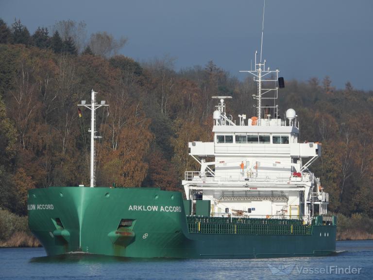 arklow accord (General Cargo Ship) - IMO 9851945, MMSI 250005849, Call Sign EIWJ8 under the flag of Ireland