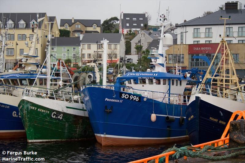 progress ii (Fishing vessel) - IMO , MMSI 250142400, Call Sign EI6893 under the flag of Ireland