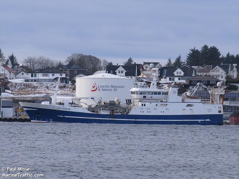 gardar (General Cargo Ship) - IMO 9167928, MMSI 257203000, Call Sign LKWZ under the flag of Norway