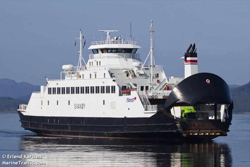 svanoy (Passenger/Ro-Ro Cargo Ship) - IMO 9035163, MMSI 257390400, Call Sign LEVE under the flag of Norway
