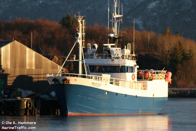 senjavaering (Fishing Vessel) - IMO 8704042, MMSI 257531600, Call Sign LJDT under the flag of Norway