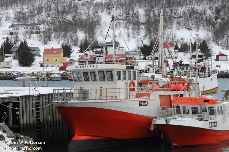 marianne (Fishing vessel) - IMO , MMSI 257569600, Call Sign LK7277 under the flag of Norway