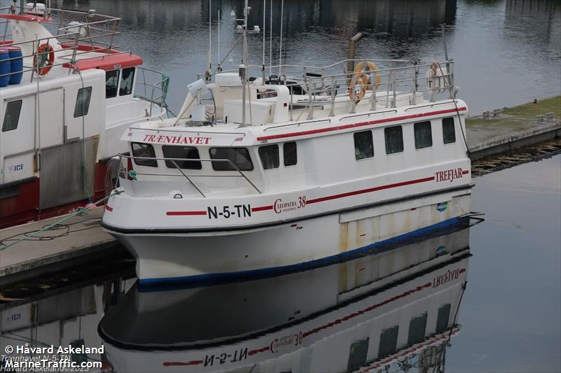 traenhavet 00 00 (Fishing vessel) - IMO , MMSI 257724600, Call Sign LG8762 under the flag of Norway