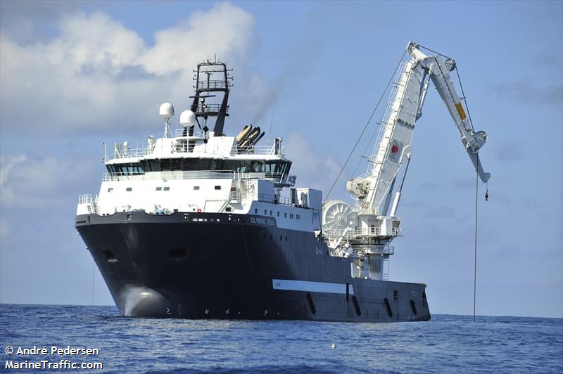 olympic zeus (Offshore Tug/Supply Ship) - IMO 9424728, MMSI 258060000, Call Sign LAUR under the flag of Norway