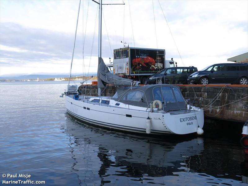 exitobene (Sailing vessel) - IMO , MMSI 258091890, Call Sign LFJL under the flag of Norway