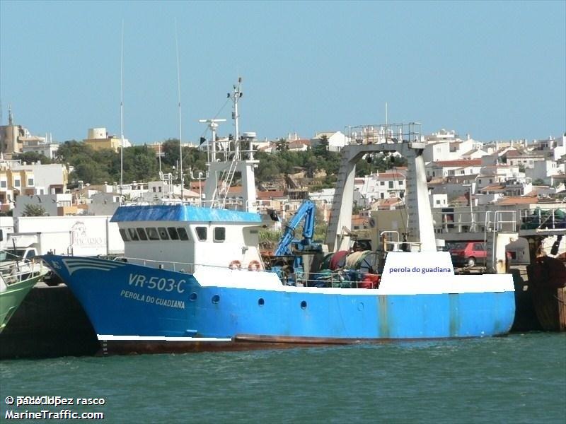 perola do guadiana (Fishing vessel) - IMO , MMSI 263406570, Call Sign CURK7 under the flag of Portugal