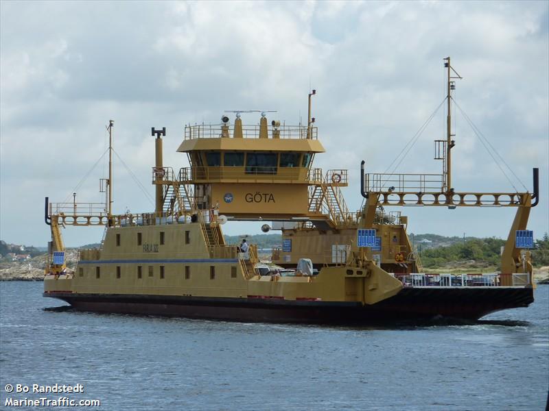gota (Passenger ship) - IMO , MMSI 265522230, Call Sign SFHQ under the flag of Sweden