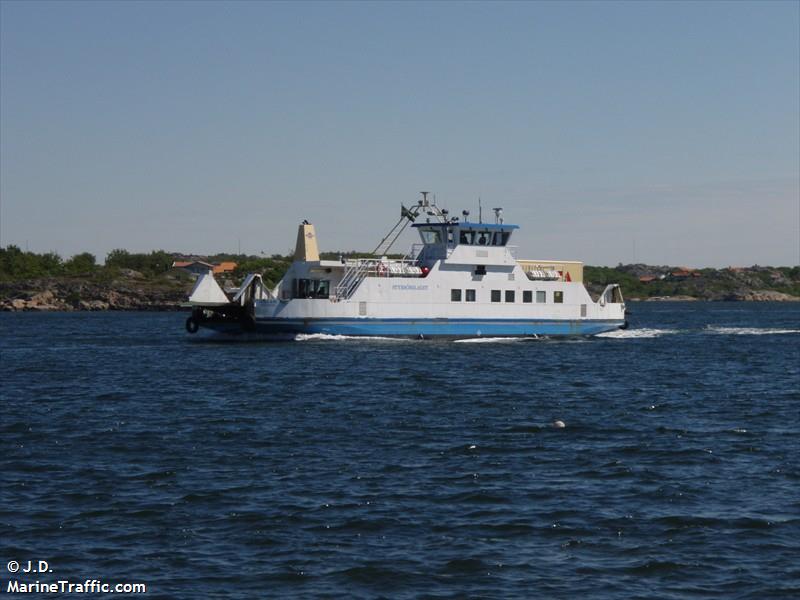 arlan (Passenger/Ro-Ro Cargo Ship) - IMO 9004827, MMSI 265547210, Call Sign SBMT under the flag of Sweden