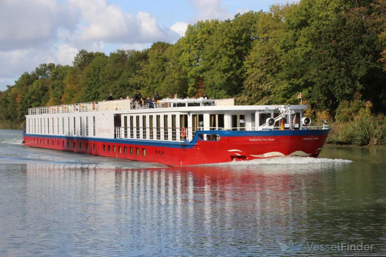 katharina von bora (Passenger ship) - IMO , MMSI 269057333, Call Sign HE7333 under the flag of Switzerland