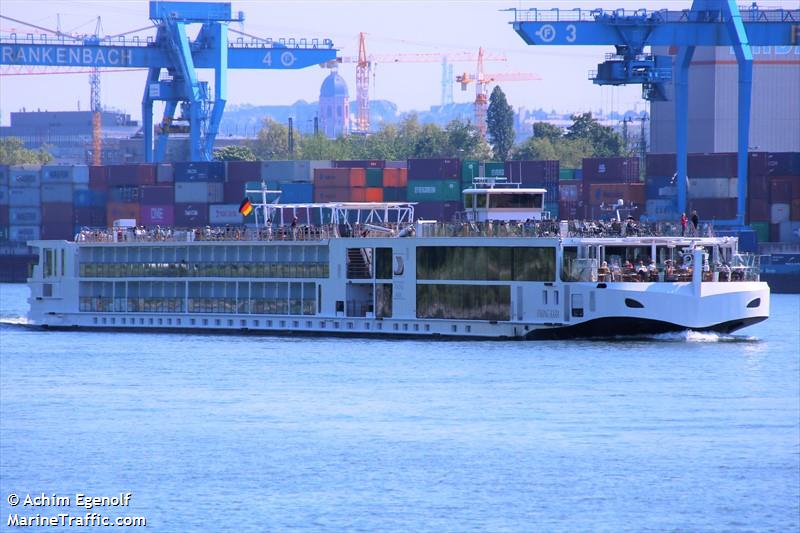 viking kara (Passenger ship) - IMO , MMSI 269057477, Call Sign HE7477 under the flag of Switzerland