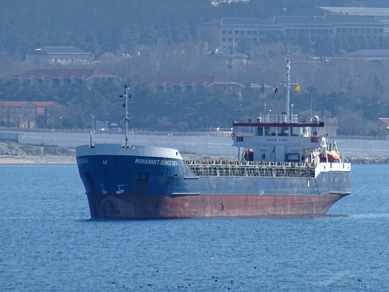 muhammet gumustas 4 (General Cargo Ship) - IMO 8520458, MMSI 271043725, Call Sign TCNW8 under the flag of Turkey