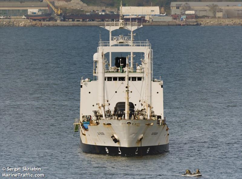 balyuzek (Refrigerated Cargo Ship) - IMO 8518895, MMSI 273316230, Call Sign UBWH under the flag of Russia