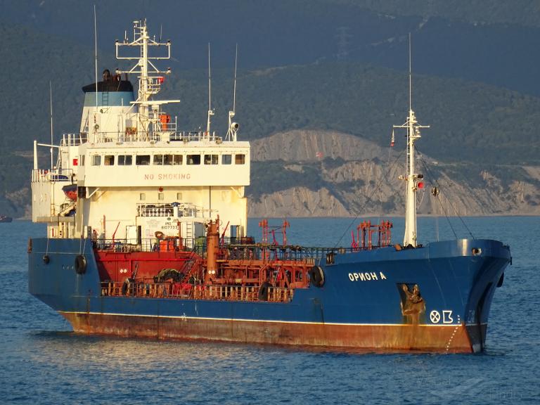 orion a (Chemical Tanker) - IMO 8107737, MMSI 273338630, Call Sign UHSD under the flag of Russia