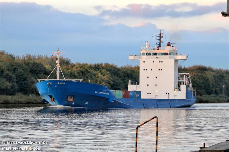mikhail lomonosov (General Cargo Ship) - IMO 9216482, MMSI 273343810, Call Sign UBTE3 under the flag of Russia