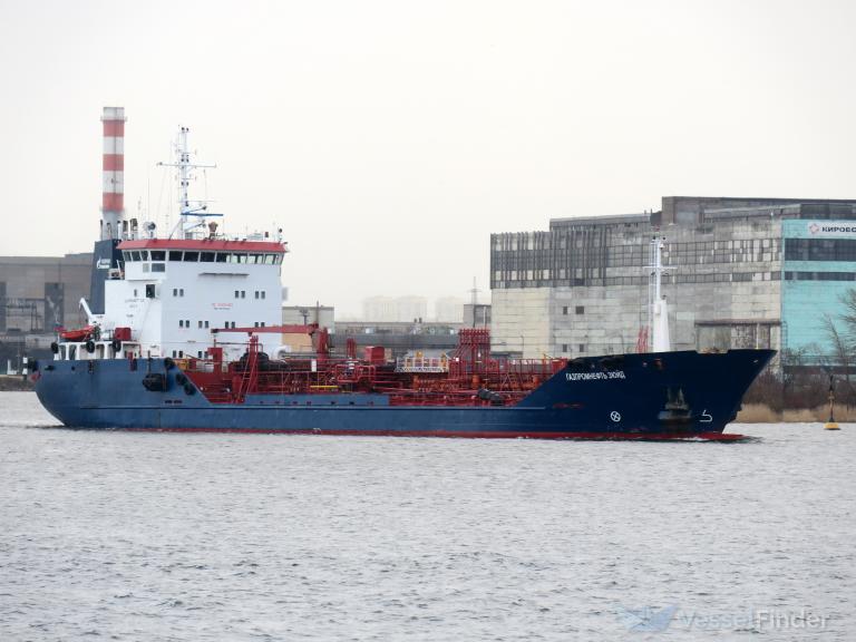 gazpromneft zuid (Chemical/Oil Products Tanker) - IMO 8915548, MMSI 273357610, Call Sign UBXG5 under the flag of Russia