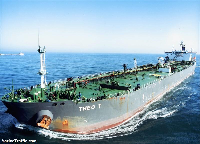 theo t (Crude Oil Tanker) - IMO 9262194, MMSI 311538000, Call Sign C6SY5 under the flag of Bahamas