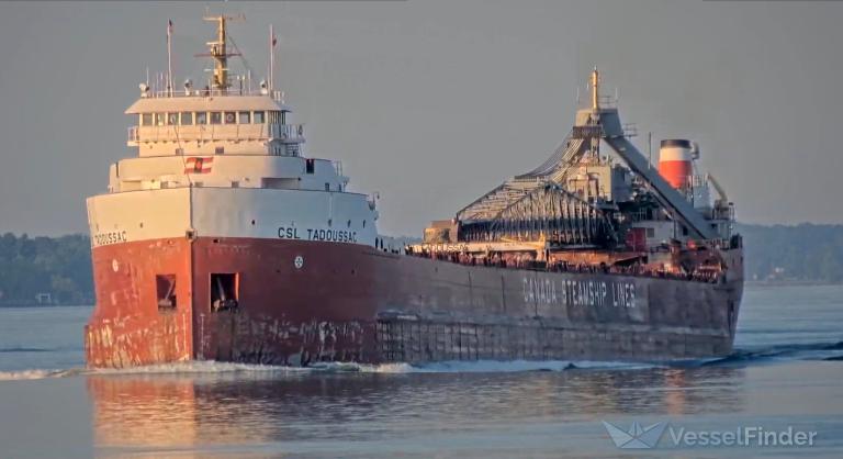 csl tadoussac (Self Discharging Bulk Carrier) - IMO 6918716, MMSI 316001836, Call Sign VDWB under the flag of Canada