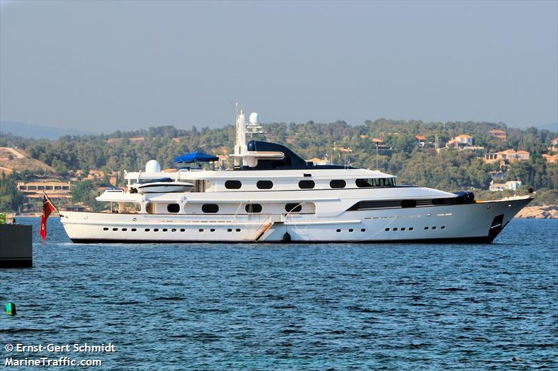 cleopatra (Yacht) - IMO 1002897, MMSI 319213000, Call Sign ZHBP4 under the flag of Cayman Islands