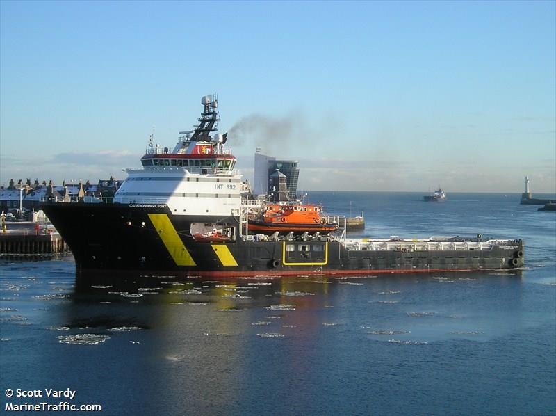 caledonian victory (Offshore Tug/Supply Ship) - IMO 9329942, MMSI 319490000, Call Sign ZCOW9 under the flag of Cayman Islands