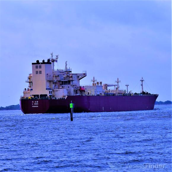 g. swan (LPG Tanker) - IMO 9611955, MMSI 355147000, Call Sign 3FNW5 under the flag of Panama