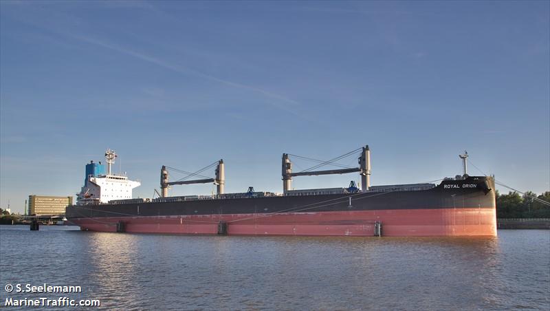 royal orion (Bulk Carrier) - IMO 9875733, MMSI 355452000, Call Sign 3FRF4 under the flag of Panama
