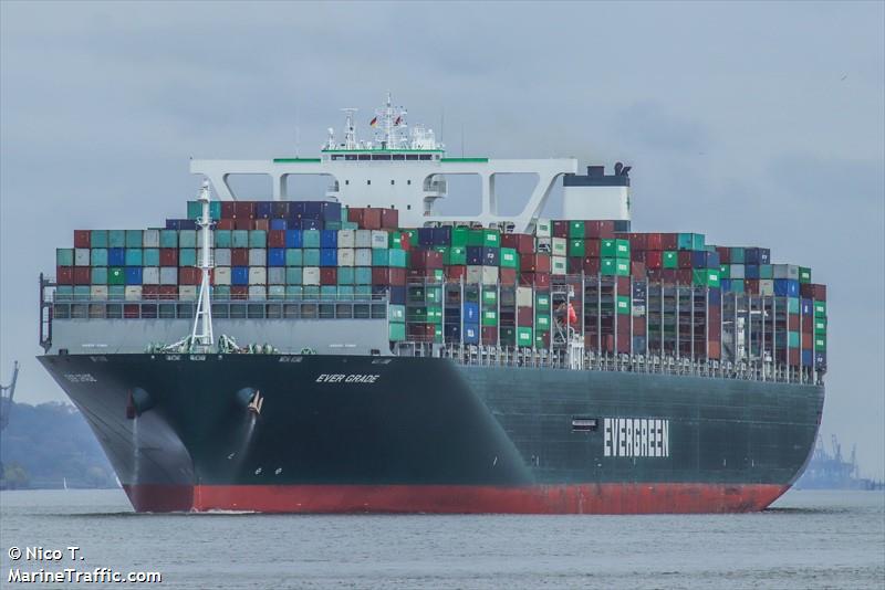 ever grade (Container Ship) - IMO 9820855, MMSI 357463000, Call Sign 3FZS6 under the flag of Panama