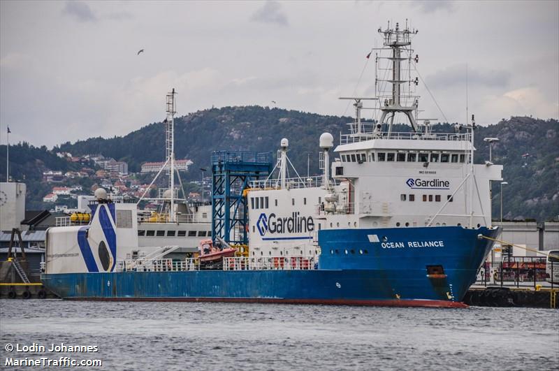 ocean reliance (Research Vessel) - IMO 8616609, MMSI 357707000, Call Sign HP6391 under the flag of Panama
