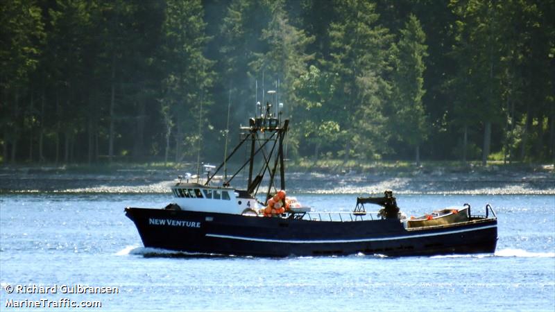 new venture (Fishing Vessel) - IMO 7534634, MMSI 367083630, Call Sign WDI5600 under the flag of United States (USA)