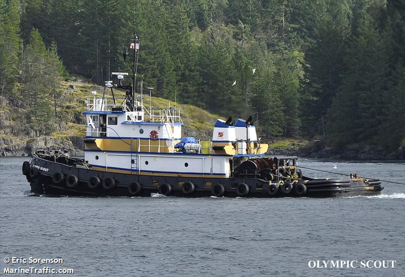 olympic scout (Towing vessel) - IMO , MMSI 367183360, Call Sign WDD7216 under the flag of United States (USA)