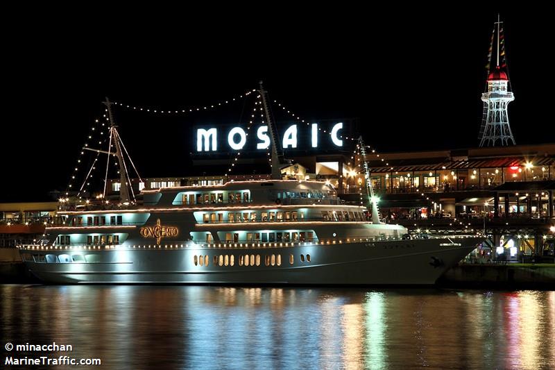 concerto (Passenger ship) - IMO , MMSI 431000448, Call Sign JJ3855 under the flag of Japan