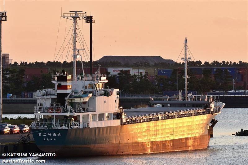 kamiharu maru no.2 (General Cargo Ship) - IMO 9858890, MMSI 431013125, Call Sign JD4574 under the flag of Japan