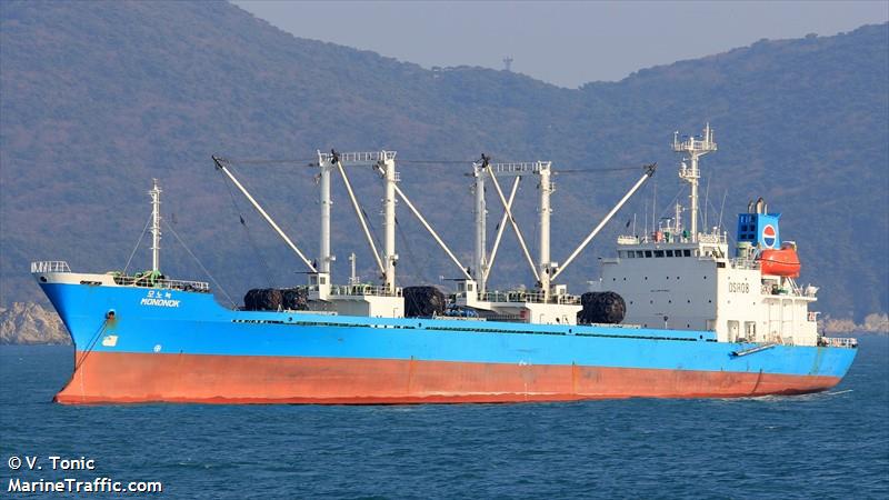 mononok (Refrigerated Cargo Ship) - IMO 8911607, MMSI 440101000, Call Sign DSRO8 under the flag of Korea