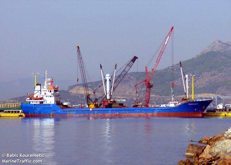 doganay (General Cargo Ship) - IMO 8876584, MMSI 518857000, Call Sign E5U2804 under the flag of Cook Islands