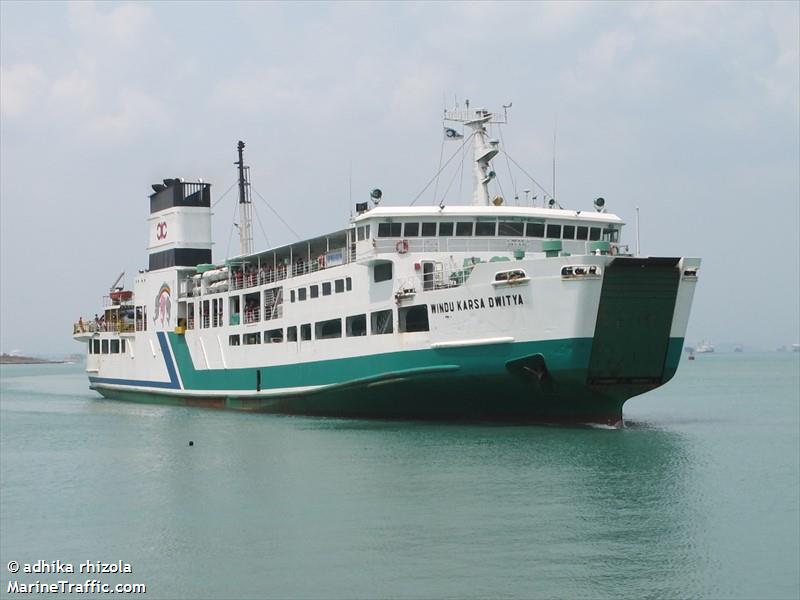 windu karsa dwitya (Passenger Ship) - IMO 9157571, MMSI 525016187, Call Sign PMFJ under the flag of Indonesia