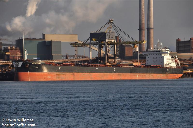 ekaterini (Bulk Carrier) - IMO 9739563, MMSI 538007847, Call Sign V7LC2 under the flag of Marshall Islands