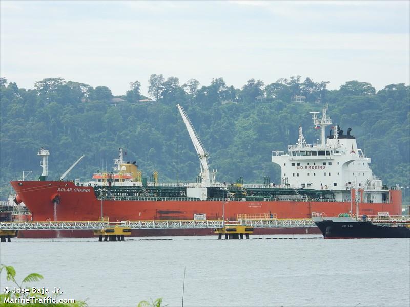solar sharna (Chemical/Oil Products Tanker) - IMO 9877614, MMSI 538008703, Call Sign V7A2146 under the flag of Marshall Islands