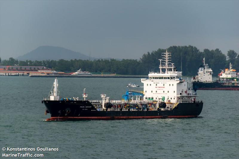 pearl mercury (Bunkering Tanker) - IMO 9825025, MMSI 563046300, Call Sign 9V5376 under the flag of Singapore