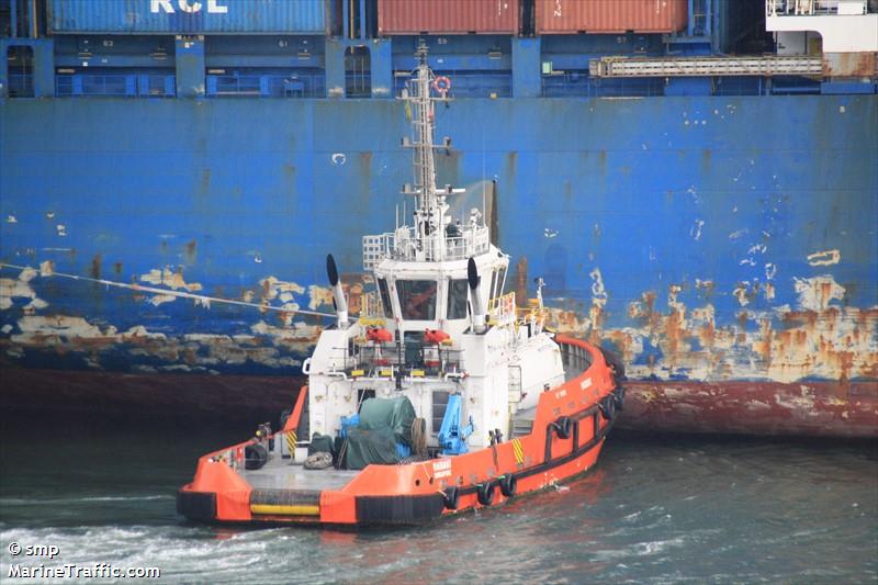 radiant cs02 (Tug) - IMO 9727340, MMSI 566096000, Call Sign 9V3110 under the flag of Singapore