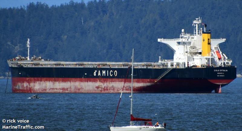 cielo ditalia (Bulk Carrier) - IMO 9539274, MMSI 636019932, Call Sign D5WV6 under the flag of Liberia