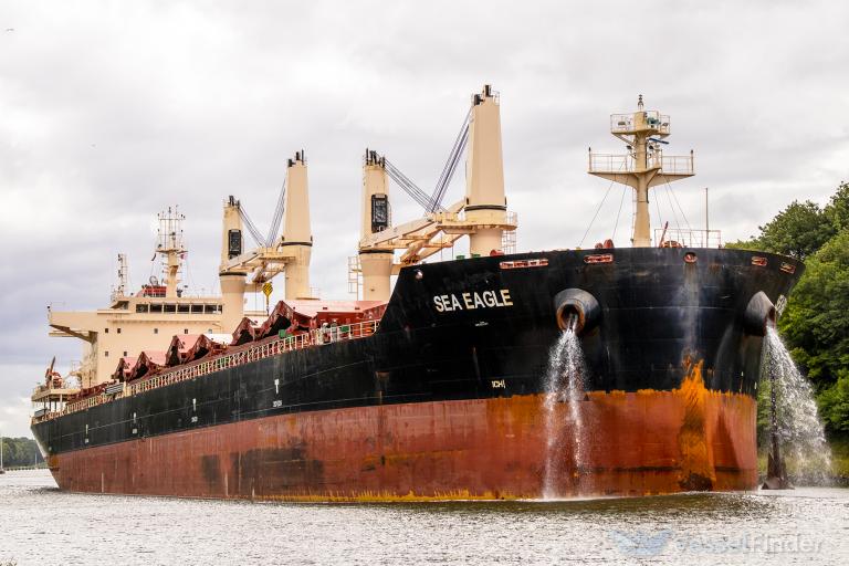 sea eagle (Bulk Carrier) - IMO 9830135, MMSI 636092874, Call Sign D5RX5 under the flag of Liberia