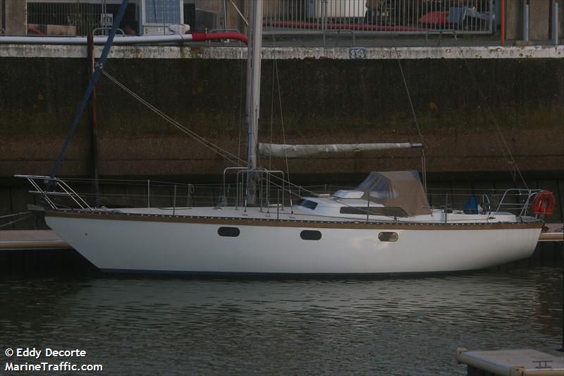 sirocco (Sailing vessel) - IMO , MMSI 205751830, Call Sign OP7518 under the flag of Belgium