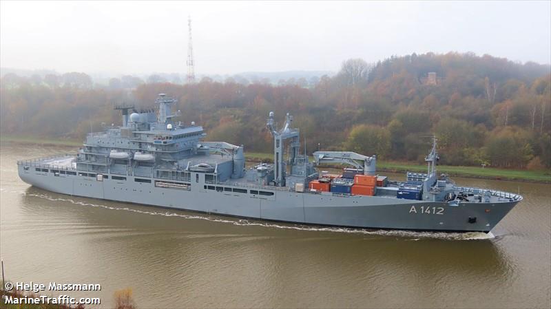 frankfurt am main (Military ops) - IMO , MMSI 211211760, Call Sign DRKB under the flag of Germany